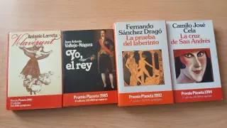 Lote Finalistas y premios planeta