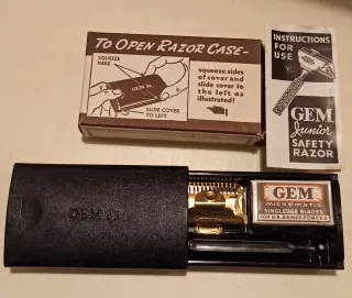 Maquinilla GEM Junior 1942 WWII - NUEVA Militar