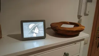 Lámpara marco de fotos