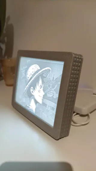 Lámpara marco de fotos