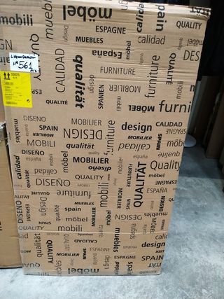 Cabecero Cama 160 cm Blanco y Roble