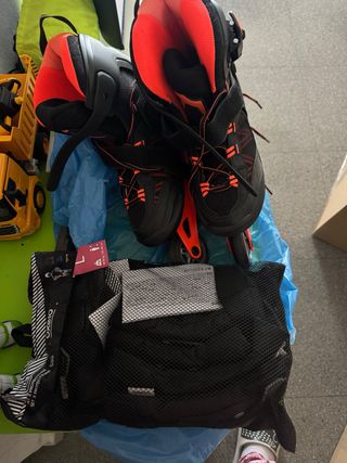 Patines color naranja Nuevos sin estrenar con todo