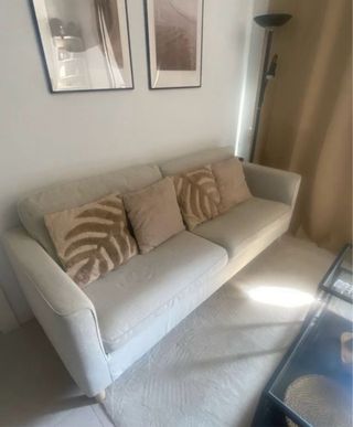 Sofá IKEA PARUP 3 plazas beige