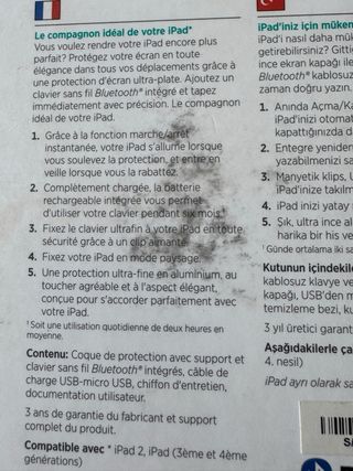 Logitech ultra thin keyboard