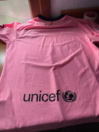 Camiseta FC Barcelona Rosa Talla L Calidad jugador