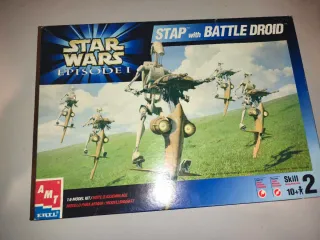 Droide de Star wars maqueta para montar episodio 1