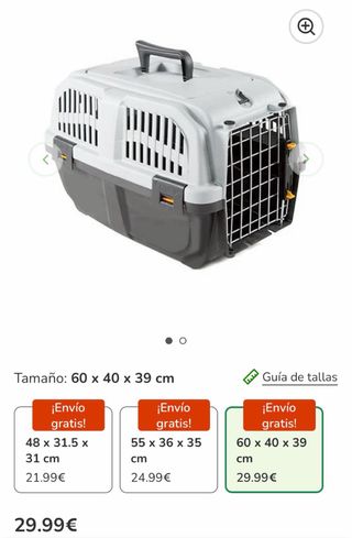 Transportín para perros y gatos
