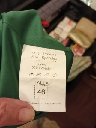 Vestido estampado manga larga