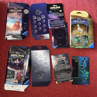 Lote de artículos de Disney Lorcana