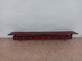 PERCHERO PARED Y REPISA