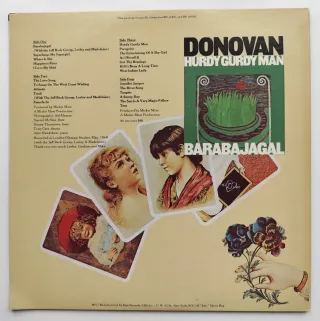 2 LP'S 1975 🇺🇸 DONOVAN - HURDY GURDY MAN...