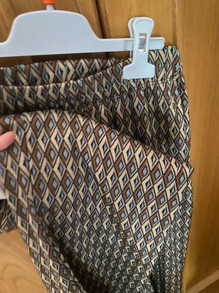 Pantalon estampado elegante