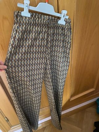 Pantalon estampado elegante