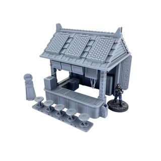 Edificio Ciberpunk para Cyberpunk Red