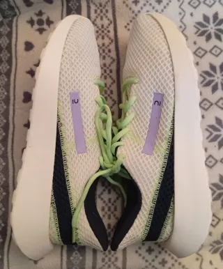 Deportivas verde menta Decathlon Núm 39