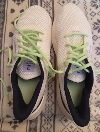 Deportivas verde menta Decathlon Núm 39