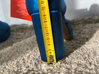 Zapatos de plataforma azules de Xti