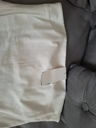 Vestido Palabra de Honor, Zara, talla XXL.