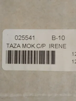 Docena tazas Royal porcelana