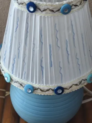 Lamparita Sencilla Azul 26 CMS