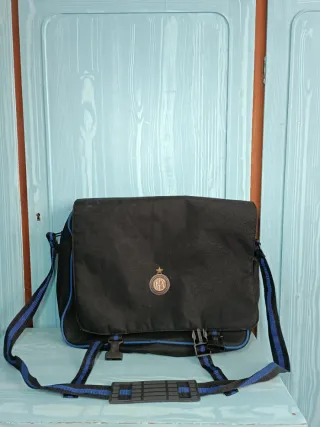 Tracolla Inter nero azzurra con lo storico logo