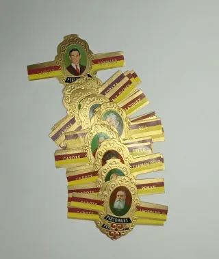 Colección vitolas personajes