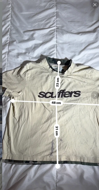 Camiseta Scuffers Amarillo