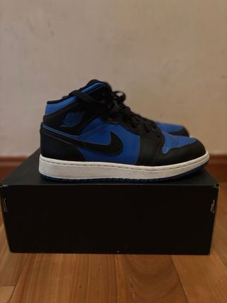 Oportunidad! Zapatillas Nike Air Jordan 1 Mid Blac