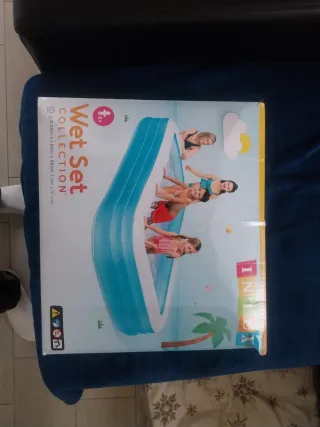 Piscina intex de plástico
