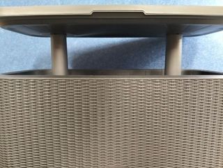 Mesa nevera Keter Bevy Bar exterior 60L grafito