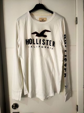 Camiseta Hollister Original Blanca