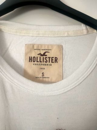 Camiseta Hollister Original Blanca