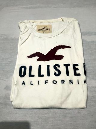 Camiseta Hollister Original Blanca