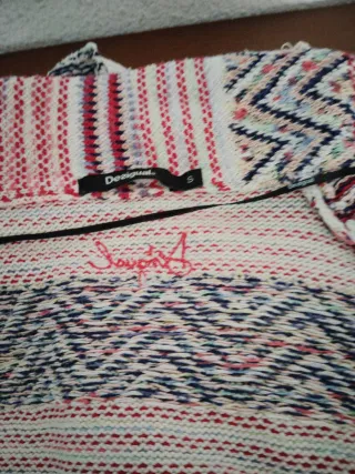 Chaqueta Desigual Talla S Patchwork