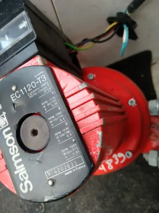 Bomba de circulación de calefacción Salmson