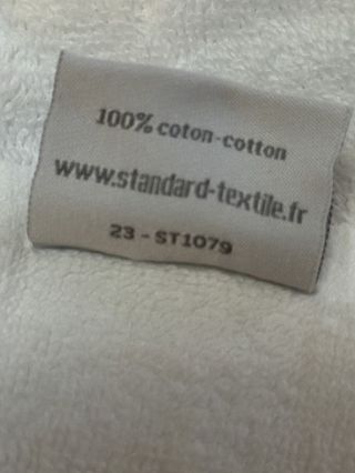 Toalla mano tocador lavabo pequeñas blanco 6 und.