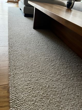 Alfombra grande 3x2 m – estilo escandinavo