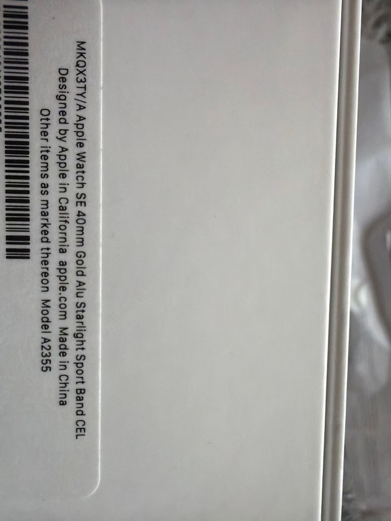 Apple Watch SE + cell 40 mm Beige/Dorado afbeelding 6