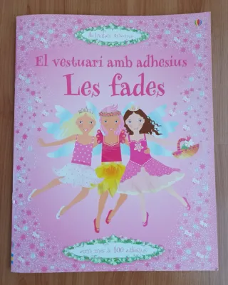 Libro "Les fades" con adhesivos