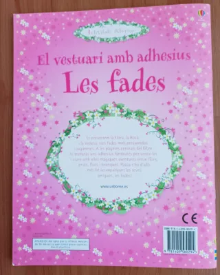 Libro "Les fades" con adhesivos