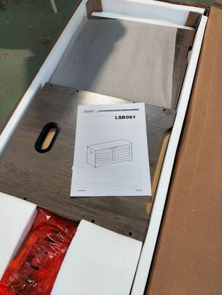 Baúl Banco Almacenaje 40 x 100 x 46 cm Greige Brez