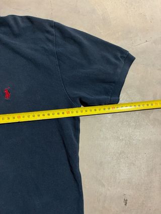 Vintage Polo Ralph Lauren polo shirt red pony navy