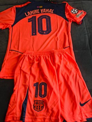 Conjunto lamine yamal de 8 a 10 años,nuevo