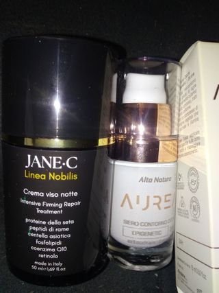 JANE•C Crema notte Antirughe+Alta Natura siero occ