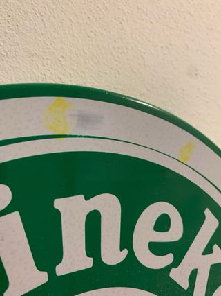 Orologio da parete pubblicitario Birra Heineken