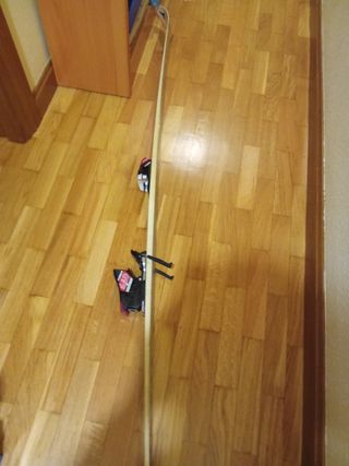 Decorazione vintage Skies marca Atomic e bastone