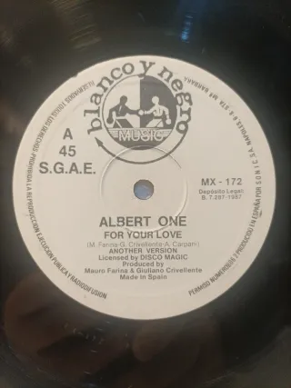 Albert One / For Your Love - Secrets (Italo-Disco)