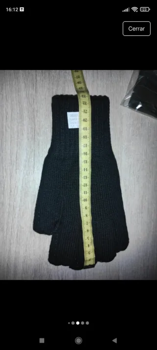 Guantes de campaña y bufanda pasamontañas E.T