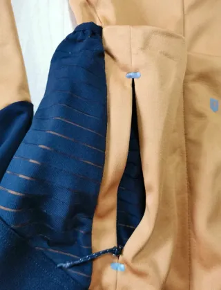 Chaqueta Ciclismo Van Rysel Naranja Negra