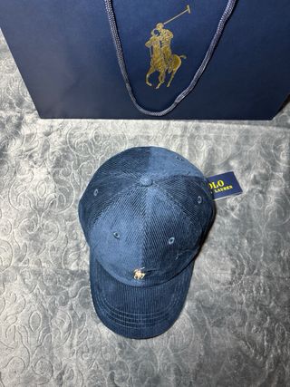 Gorra Polo Ralph Lauren Azul Corduroy